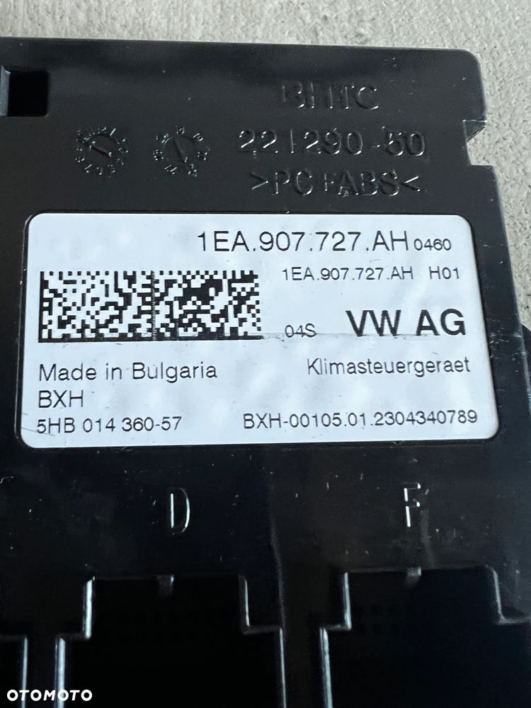 MODUŁ STEROWNIK KLIMATYZACJI AUDI Q4 E-TRON ENYOQ IV VW ID.5 1EA907727AH - 3
