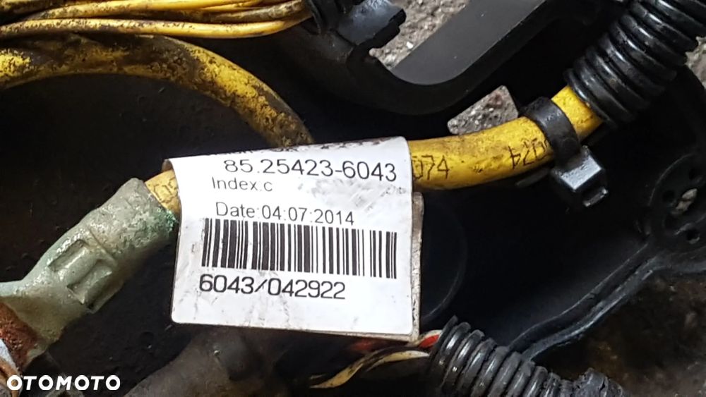 WIĄZKA INSTALACJA SILNIKA MAN TGL D0834 180 220 KM EURO 6 85254236069 , 85254236043 - 2