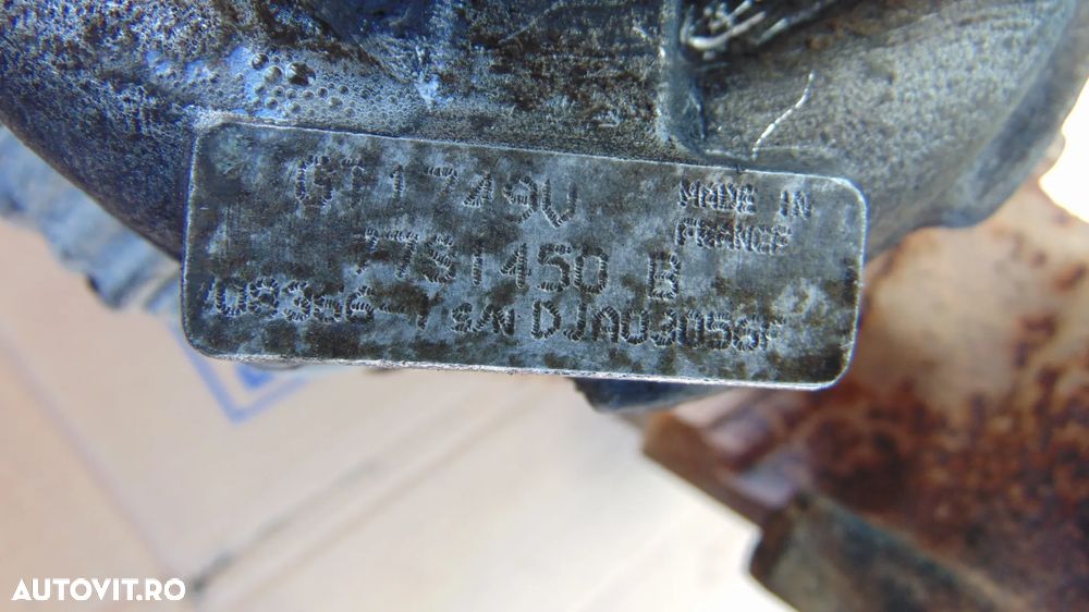 Turbo Turbina Land Rover Freelander1 2.0 Td4 diesel Bmw an 2002 cod-7731450b - 9