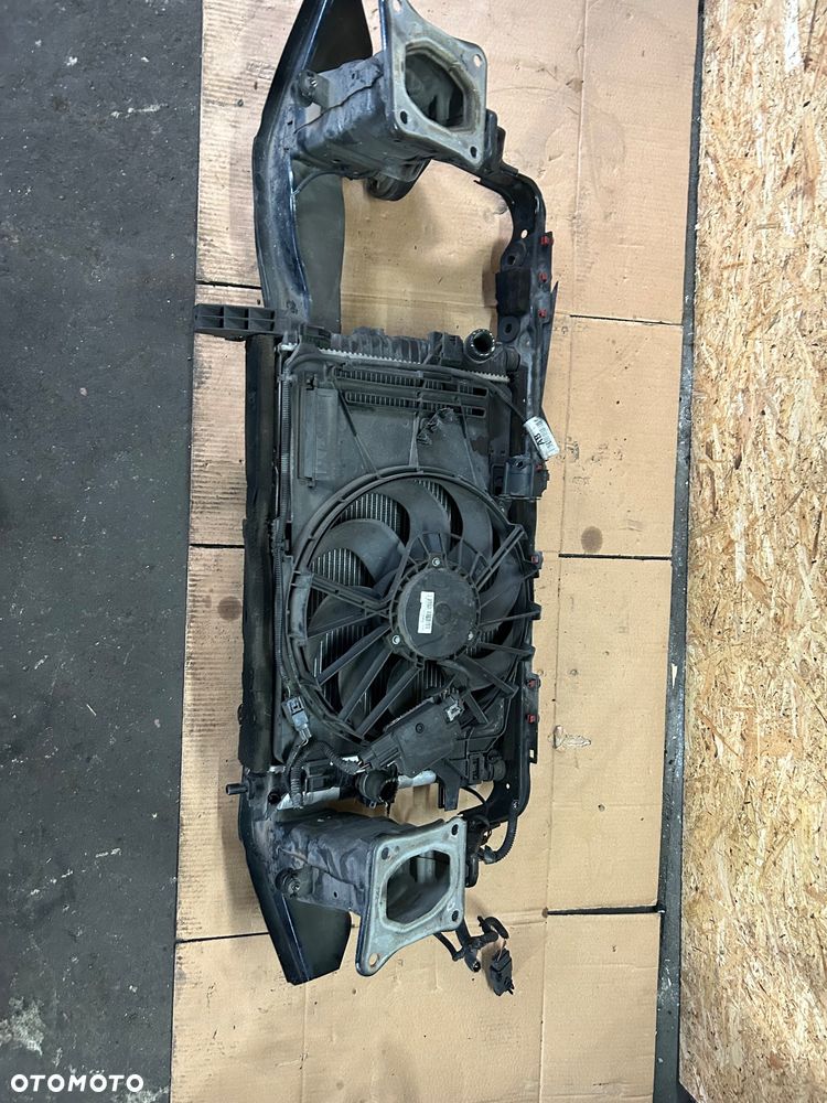 Ford Focus mk3 lift 2014- pas przedni kompletny 1.0 ecoboost chłodnice belka wzmocnienie kierownice powietrza - 8