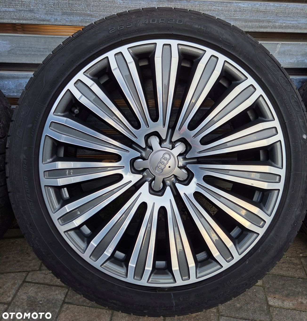 AUDI A8 S8 D8 D4 KOŁA FELGI Z OPONAMI 5x112 20" 265/40 R20 ET37 4H0601025CK - 6