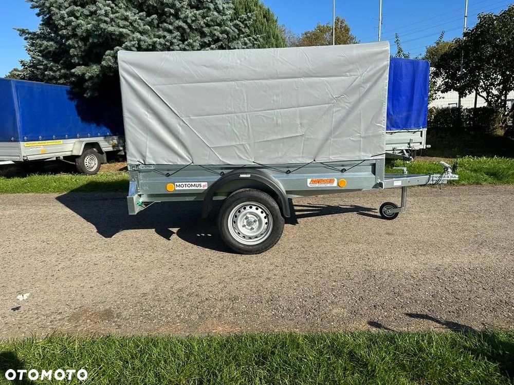 Neptun Przyczepa Neptun N7-202PTD ze stelażem i plandeką H80 cm 202x114x30 - 7