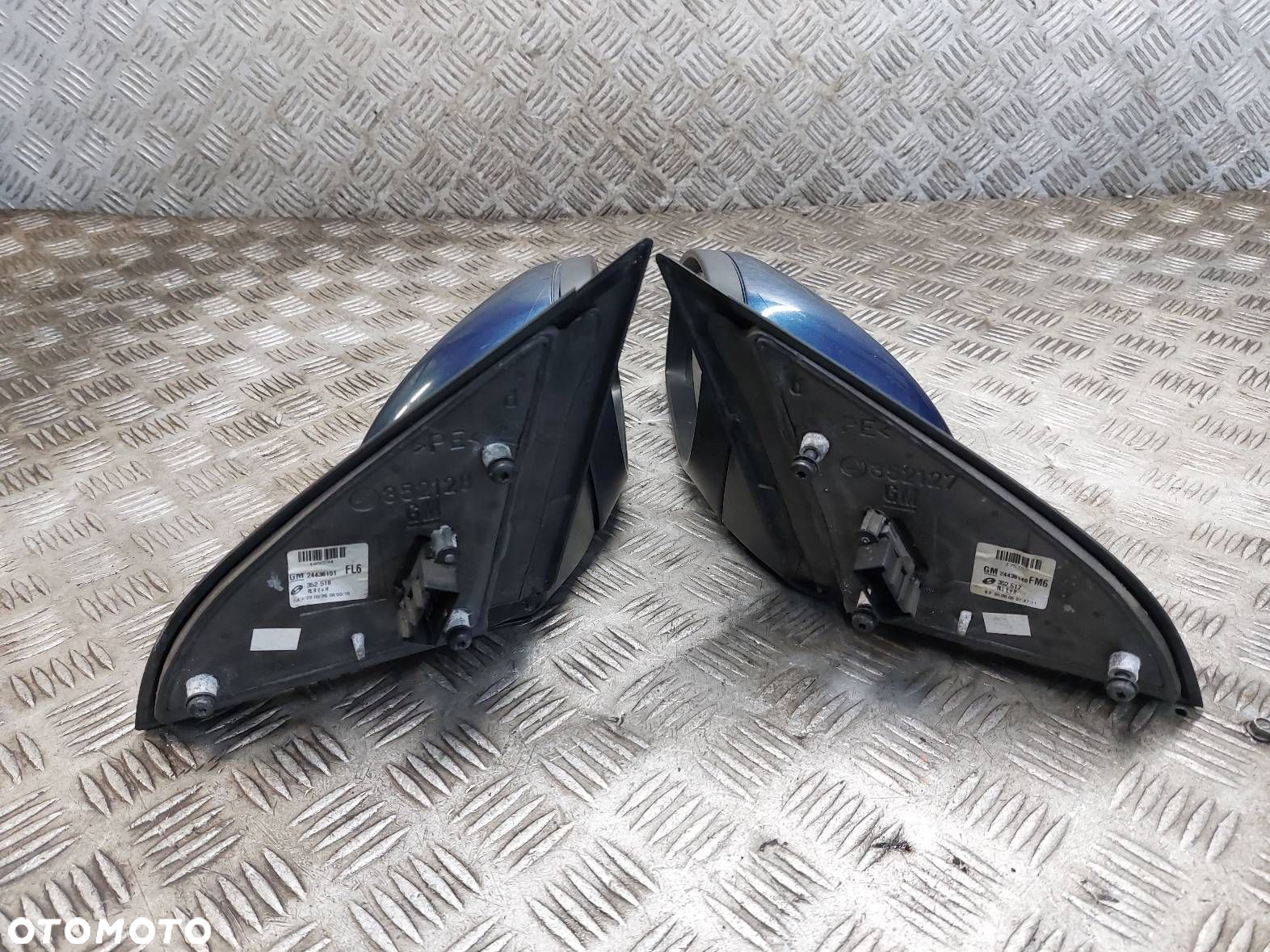 LUSTERKO LEWE + PRAWE ELEKTRYCZNE OPEL VECTRA C Z21U 5 PIN EU - 7