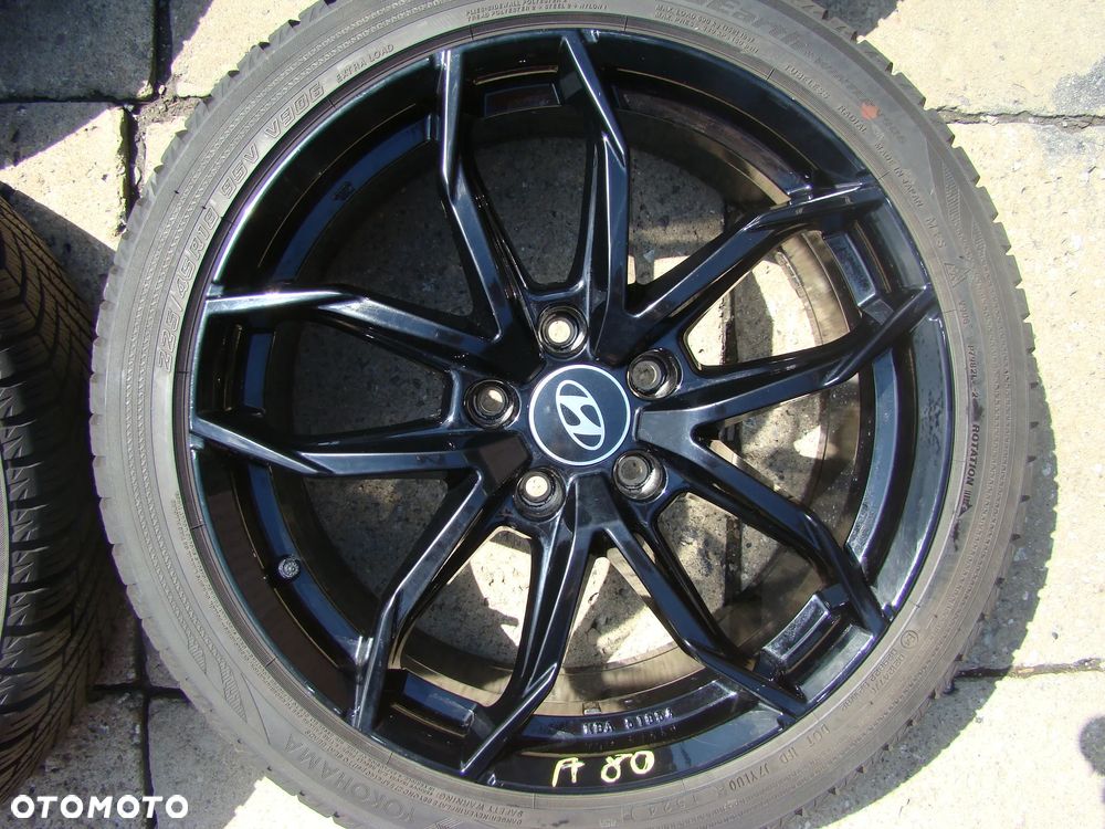 a80 5x114,3 Hyundai i40 Kona 8jx18 opony zima 225/45 czujniki TPMS - 3