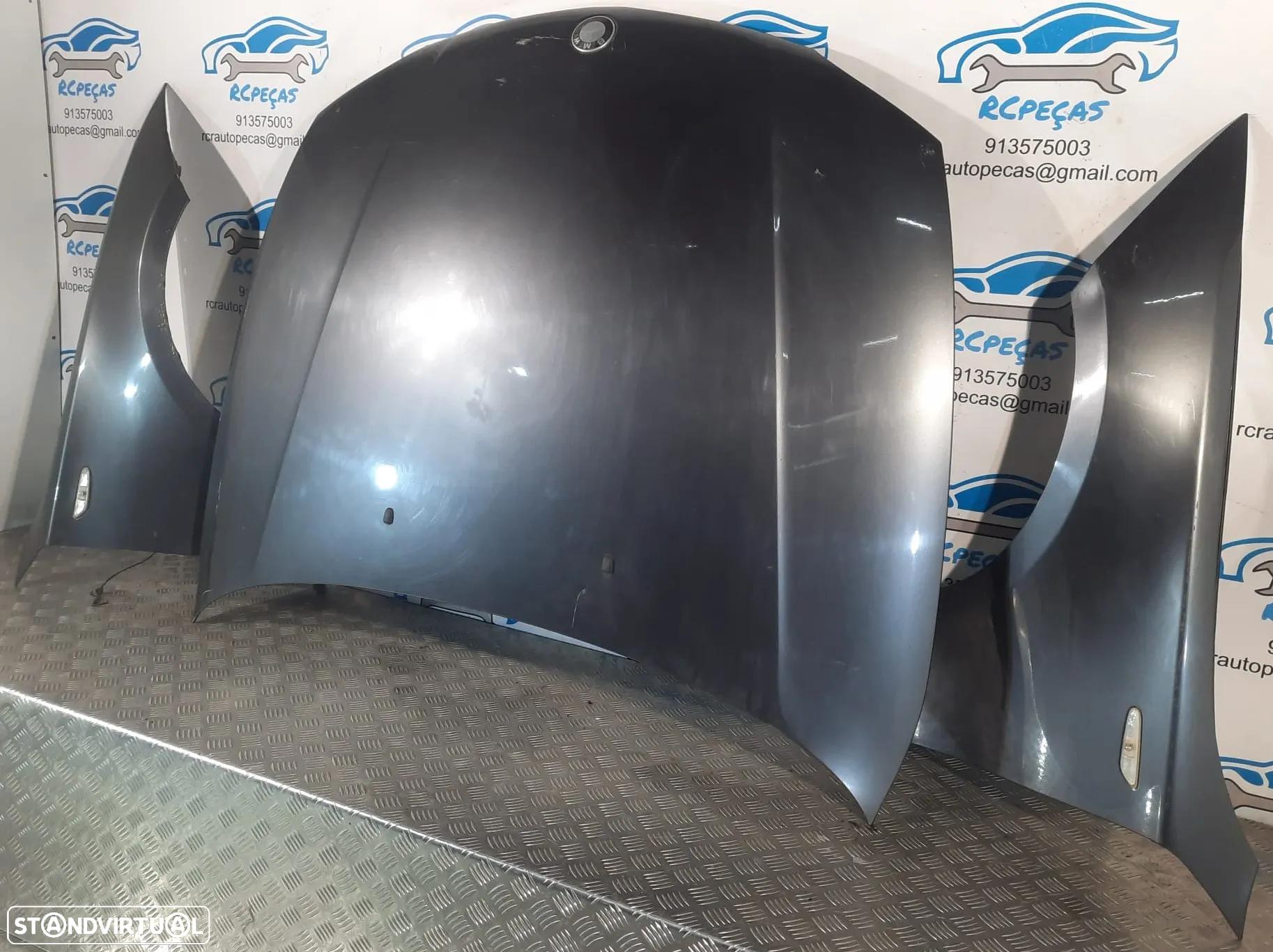 FRENTE COMPLETA BMW SERIE 1 E87 E81 PRE LCI PRE-LCI CAPOT PARACHOQUES GUARDA-LAMAS OTICAS RADIADOR VENTILADOR FRENTE FIBRA REFORÇO - 14