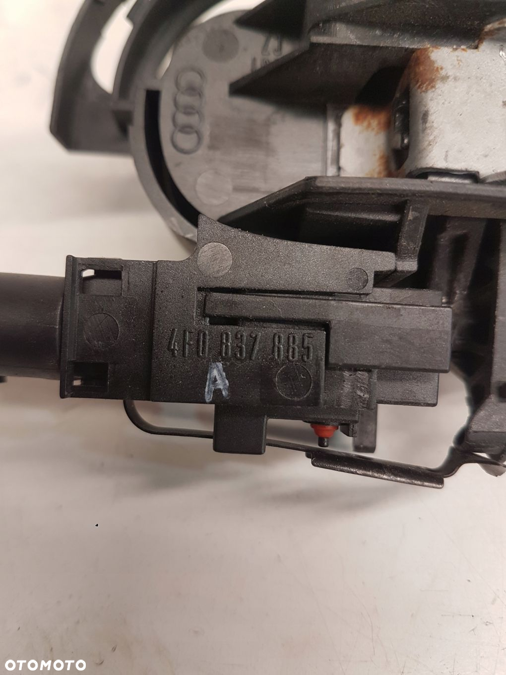 KLAMKA LEWY TYŁ AUDI A6 C6 4F0839885 KEYLESS - 5