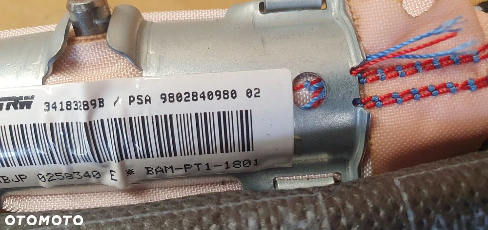 Szyba karoseryjna prawy tył tylna prawa Citroen C3 II AS2 14r - 5