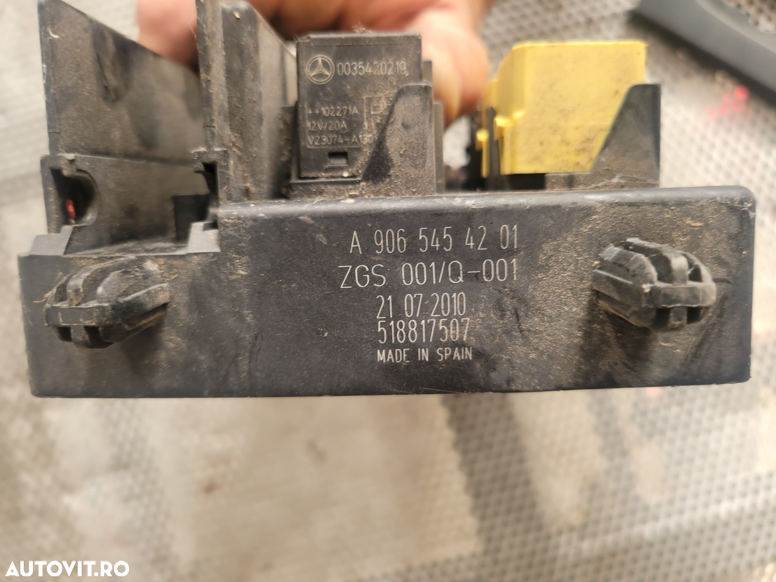 Calculator Modul Confort SAM Mercedes Sprinter 906 Cod A9065454201 - 5