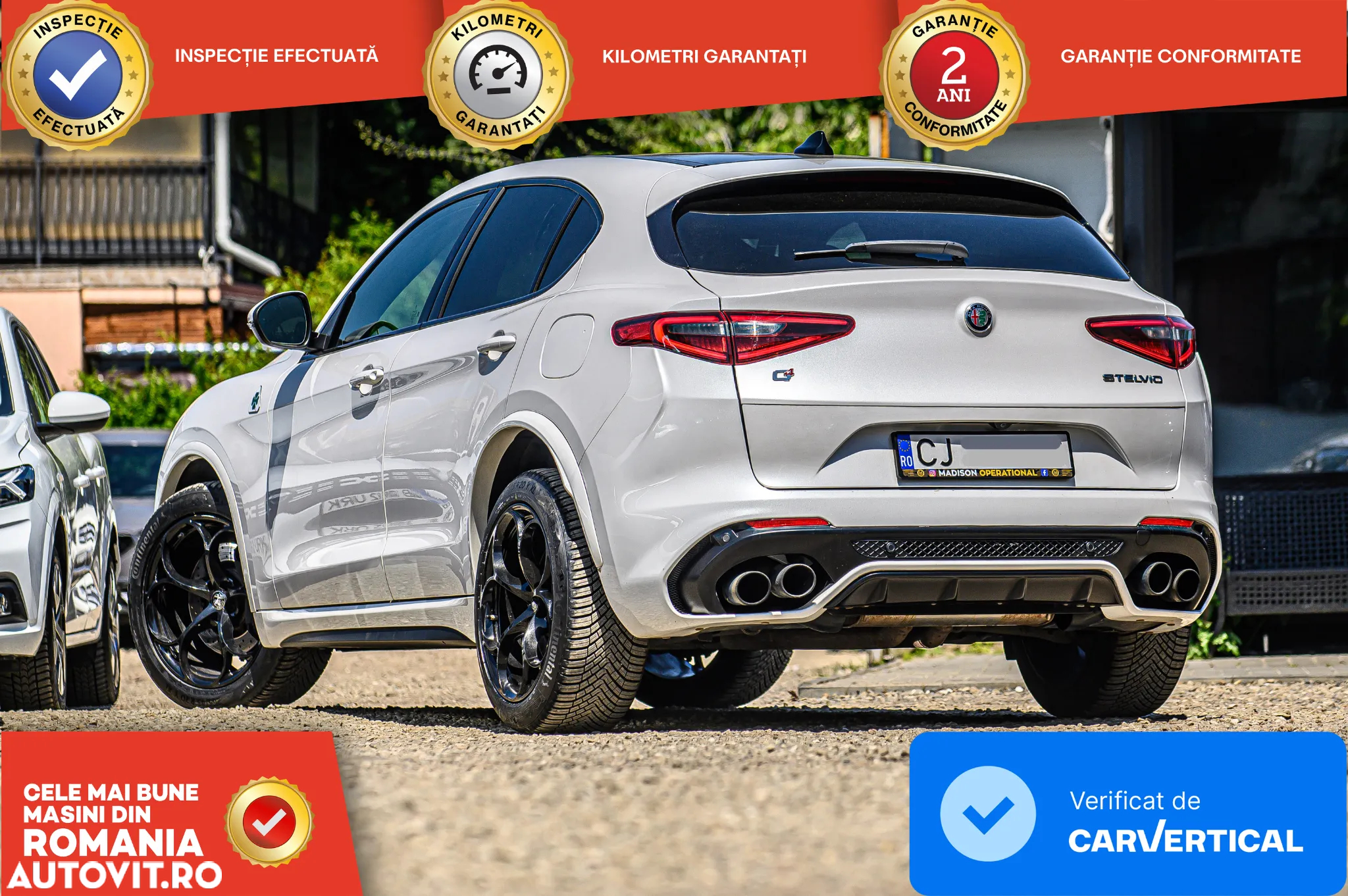 Alfa Romeo Stelvio 2.9 V6 Turbo AWD AT8 Quadrifoglio - 4