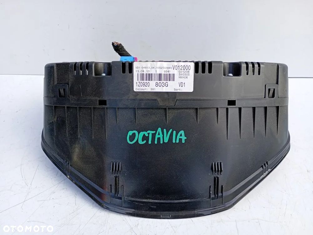 licznik zegary skoda octavia ii lift 1.6 tdi 2011r 1z0920803g - 4