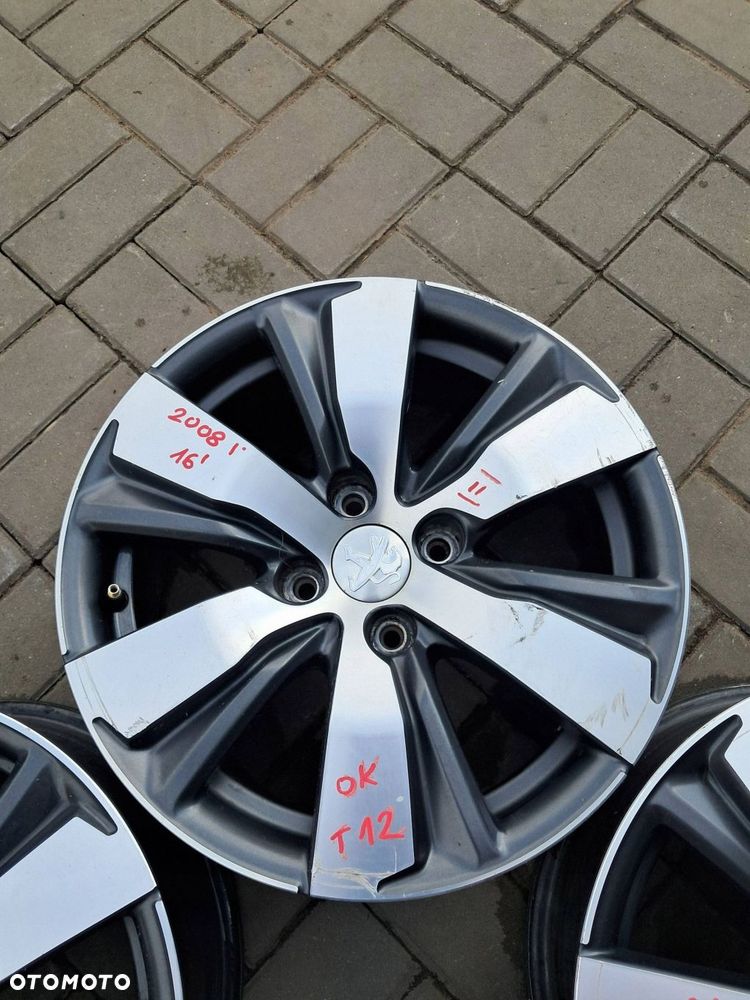 peugeot 2008 i felgi aluminiowe 16" 6,5" et20 4x108 9678398177 - 12