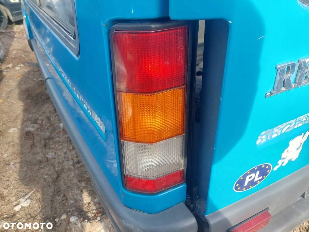 KOMPLETNY TYŁ RENAULT EXPRESS II KLAPA BAGAŻNIKA ZDERZAK TYŁ LAMPY - 2