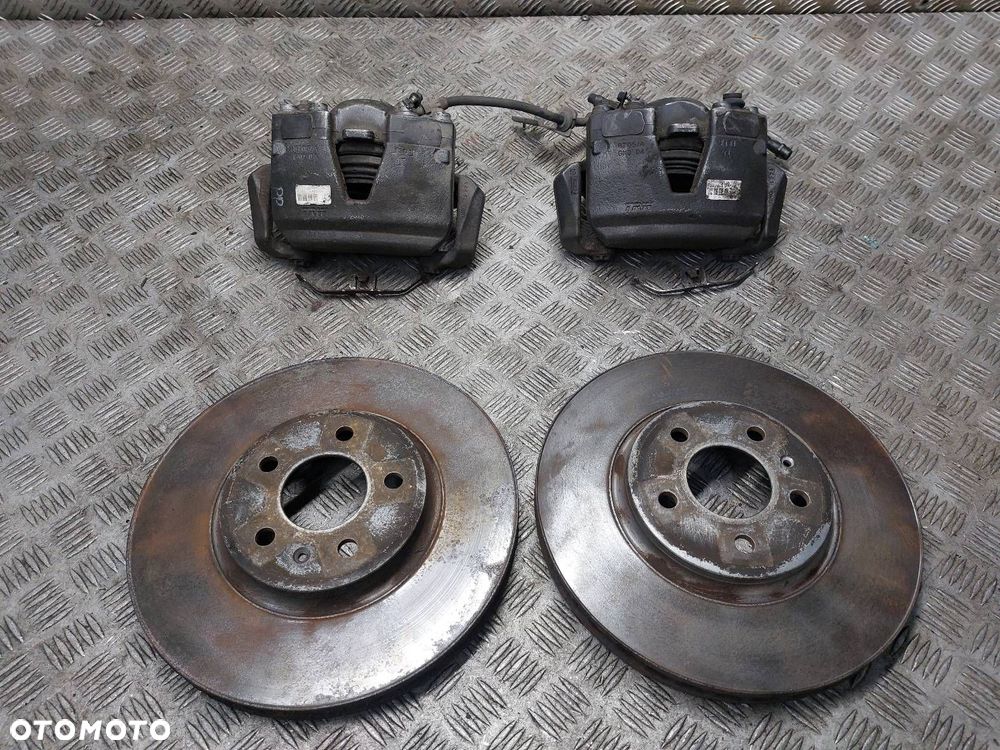 TARCZE HAMULCOWE PRZÓD + ZACISKI AUDI Q5 8R 3.2 FSI - 1