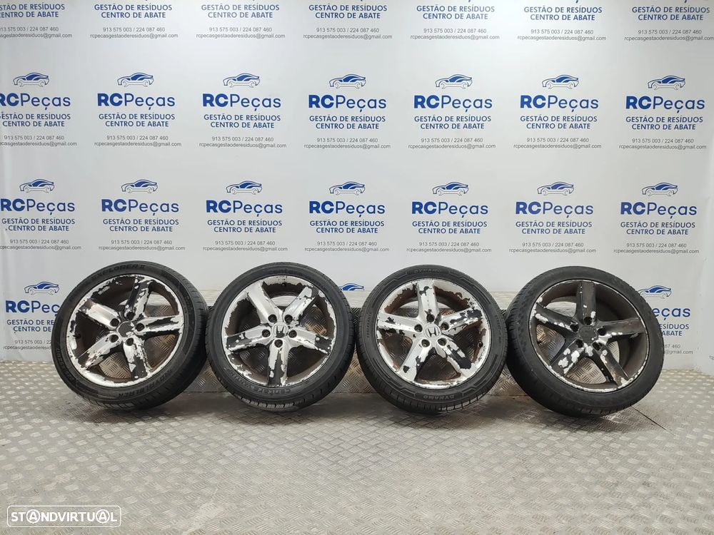 Conjunto Jantes 17 Originais Honda Civic 8 VIII FK 7J ET55 5x114,3J - 5