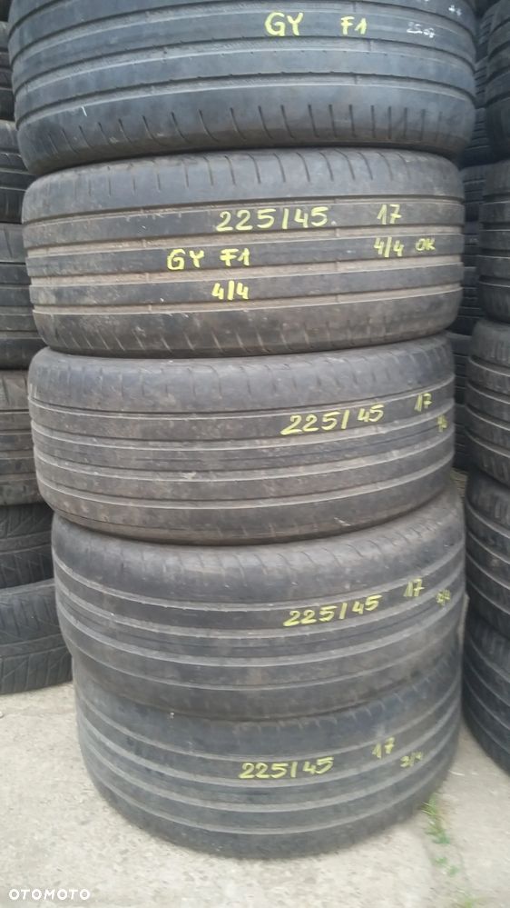 17” - GOOD YEAR - 225/45 r17 cali - LETNIE Opony  -  GWARANCJA + Możliwy MONTAŻ !! - 2