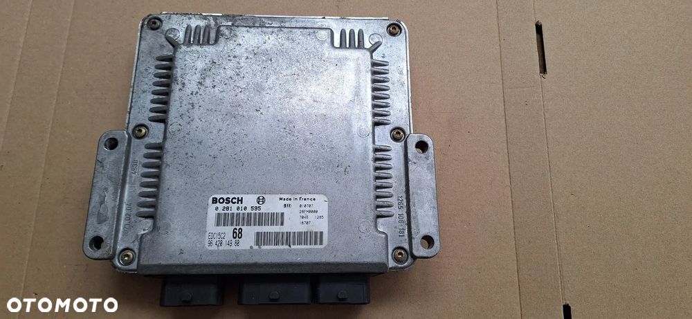 KOMPUTER STEROWNIK SILNIKA PEUGEOT CITROEN 2.0 HDI 0281010595