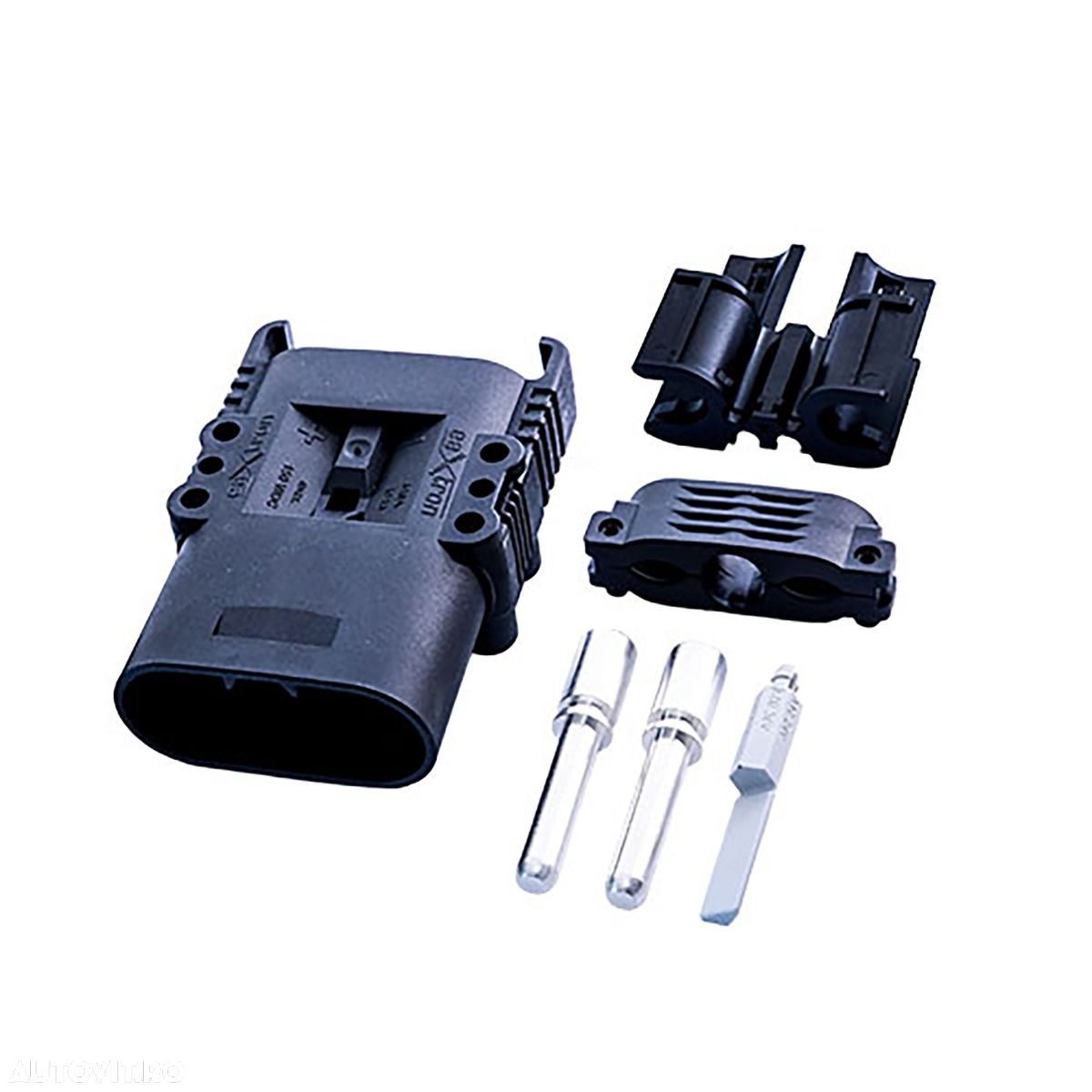 Mufă 320 A DIN, de 50 mm2 - conector baterie Eaxtron - 1