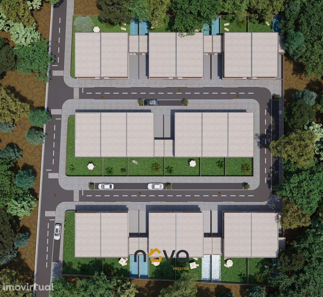 Excelentes moradias T3+1 de LUXO situadas a 900m da praia | NOVA Imobi - Grande imagem: 4/26