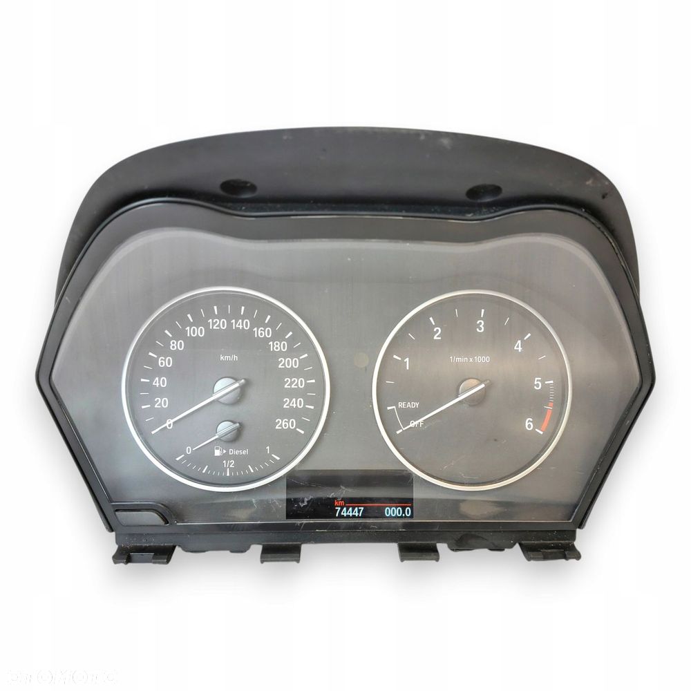 LICZNIK ZEGARY 9371008 BMW F20 F21 F22 F23 1.6 2.0 D Diesel 74 447km eu - 1