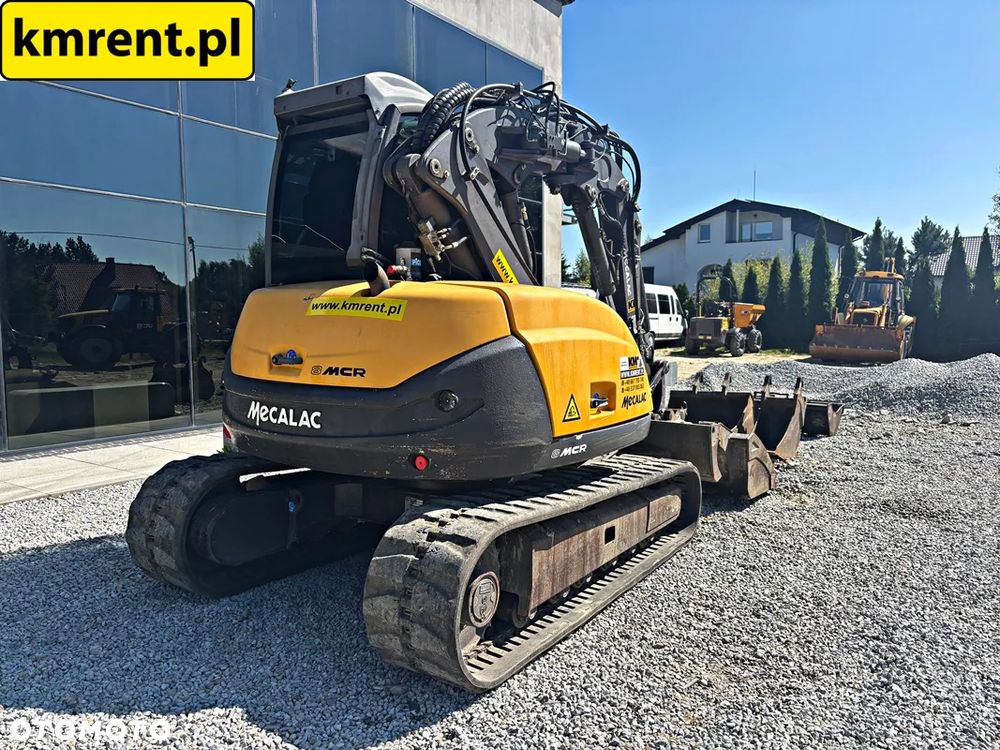 Mecalac 8 MCR MINI-KOPARKA 2018R | MECALAC 6 MCR, JCB 8065 8080 8085 85 Z VOLVO ECR 88, CAT 308, 307 , BOBCAT 80 KOMATSU PC 88 - 22