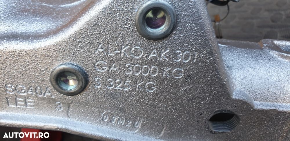 Cupla ALKO AK301 cu antifurt incorporat - 2