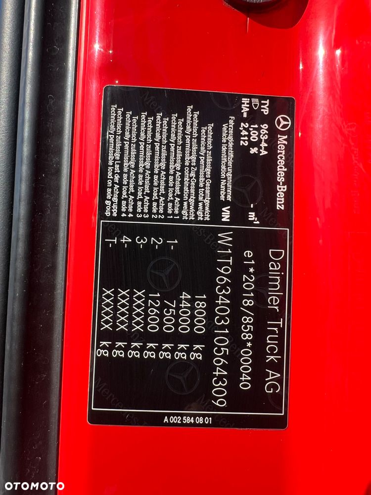 Mercedes-Benz ACTROS bez retardera prokontraktowy - 14