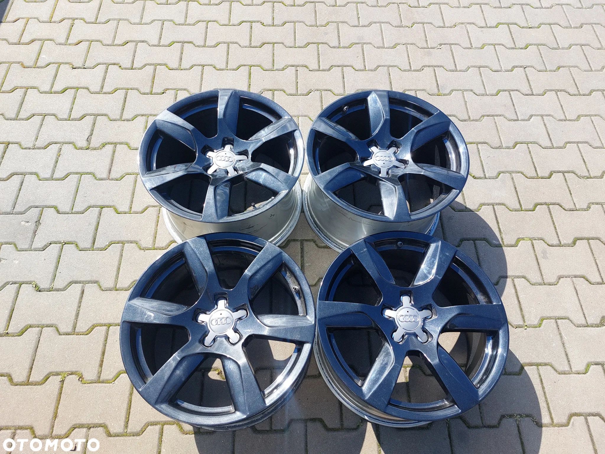 AUDI R8 AUDI TT A3 FELI ALUMINIOWE R18 8.5J ET42 10.5J ET50 5X112 ORYGINAŁ PROSTE! - 1
