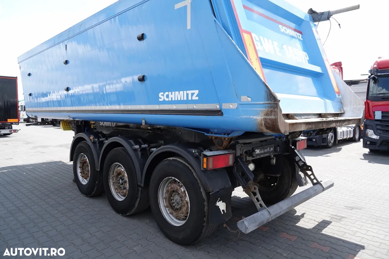 Schmitz Cargobull TIPPER 28 M3 / ALUMINIU / AXIE DE RIFAT - 11