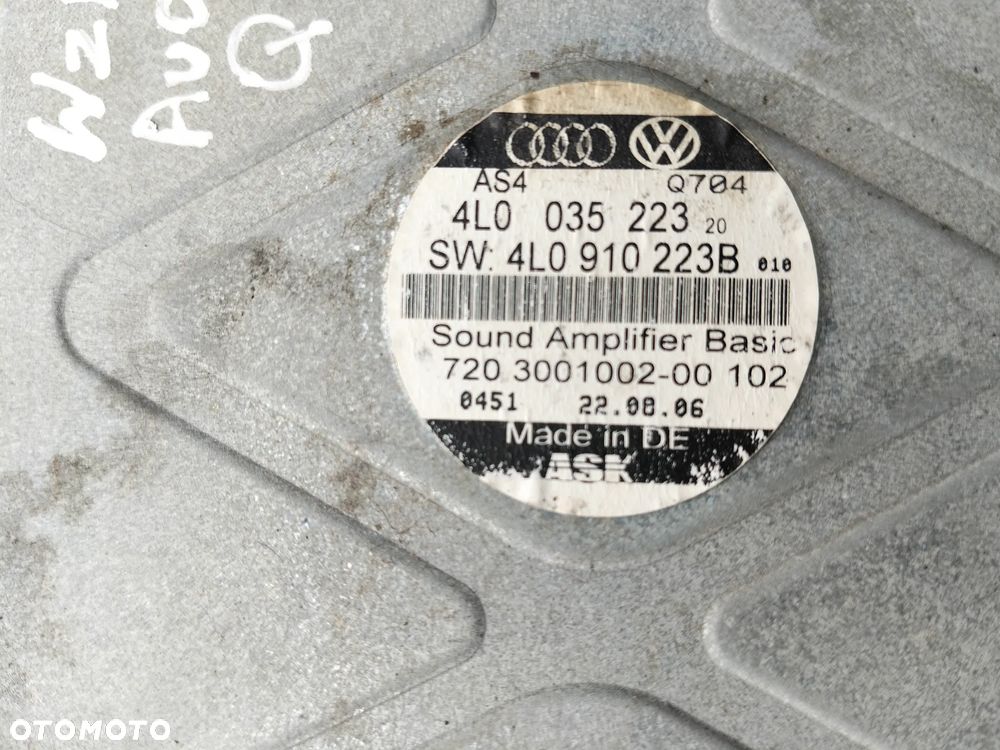 Wzmacniacz Audi Q7 - 2