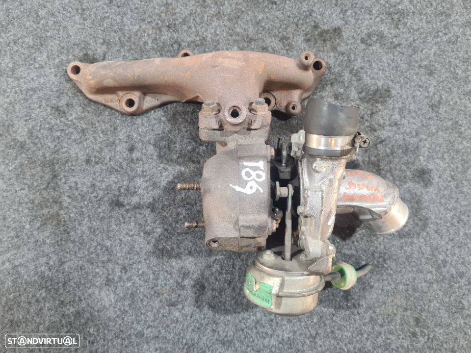 TURBO ORIGINAL 172010N030 7662591 GT1444V TOYOTA YARIS P9 1.4 D-4D 90CV 1NDTV - 5