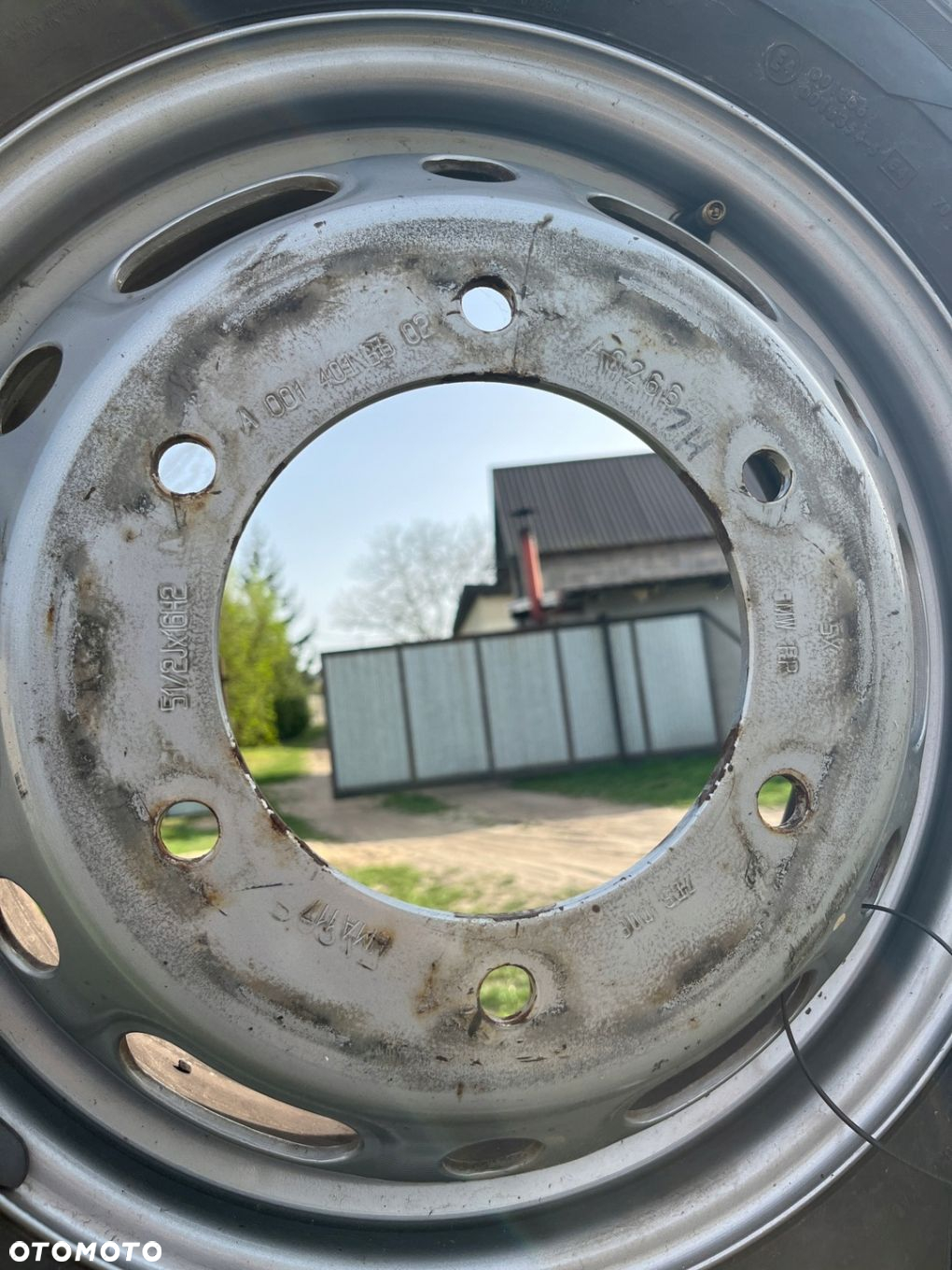 FELGI 16 MERCEDES SPRINTER VW CRAFTER BLIŹNIAK ORYGINAŁ - 6