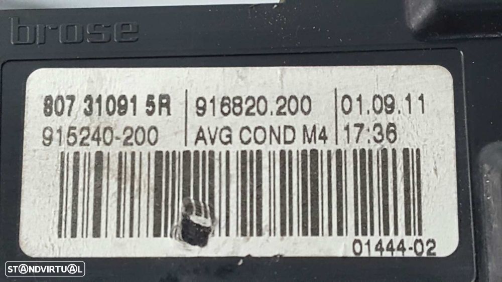 MOTOR ELEVADOR FRENTE ESQUERDO RENAULT MEGANE III COUPE DYNAMIQUE - 7