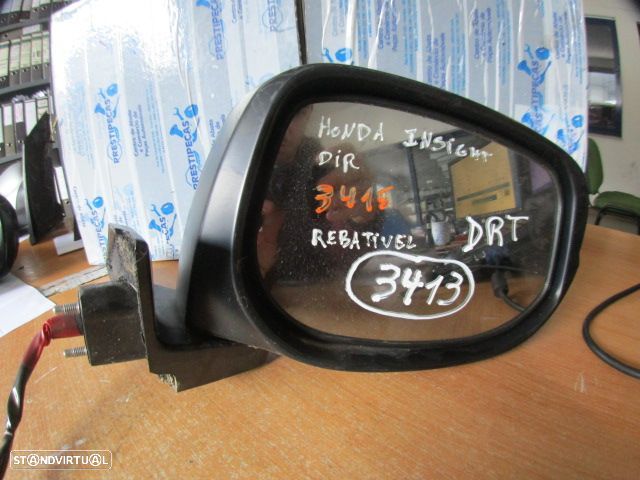 Espelho E4022965 HONDA INSIGHT 2009 1.3I HIBRIDO 88CV 5P CINZA DRT ELETRICO 9 PINOS - 1