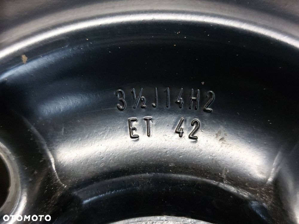 DOJAZDÓWKA 4x100 3,5Jx14 105/70R14 VW POLO III IBIZA II 6N0601025G - 6