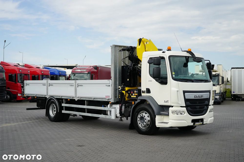 DAF / LF / 250 / SKRZYNIOWY + HDS / HYVA HB-150 / PILOT / ROTATOR - 10