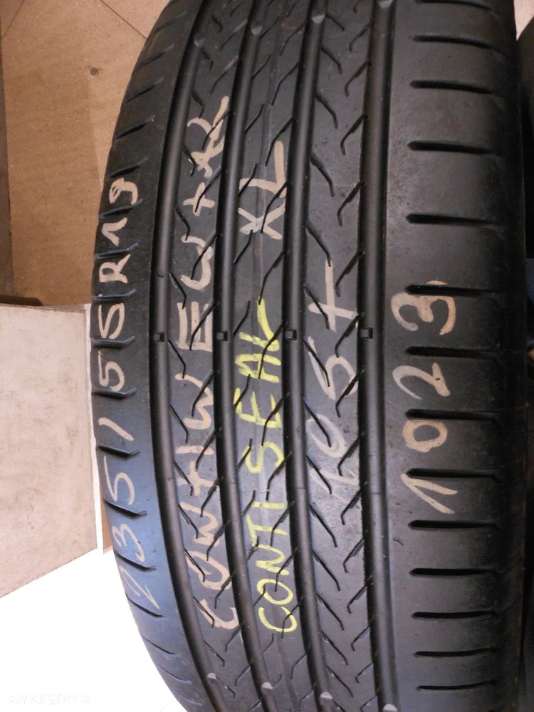 Opona pojedyńcza 235/55r19 continental eco contact 6Q 6,6mm lato CONTI SEAL - 1