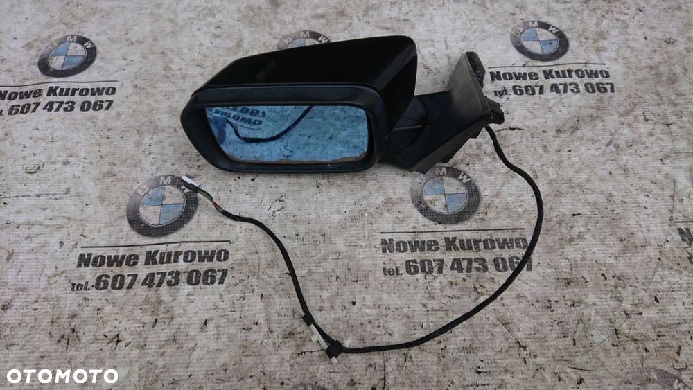 BMW E46 Sedan Kombi Lusterko Lewe Cosmosschwarz 5 pinów Europa - 1