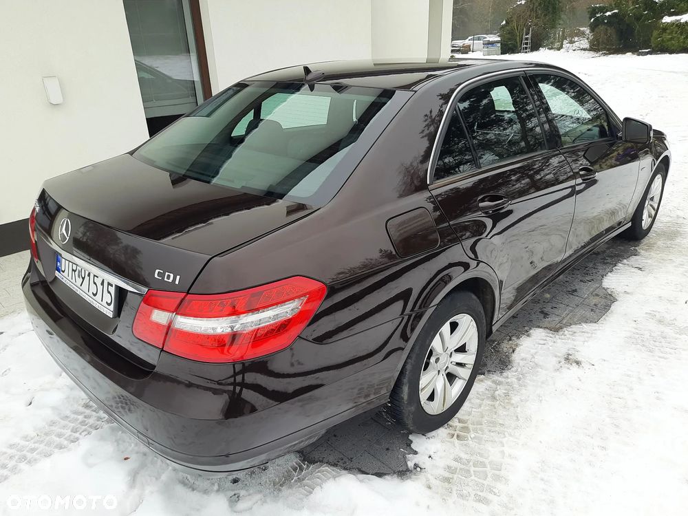 Mercedes-Benz Klasa E 250 CDI 4-Matic BlueEff - 11