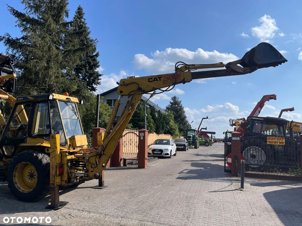 Caterpillar Koparko Ładowarka Cat 428B Caterpillar 428 Koparka Teleskop Krokodyl Widły - 28