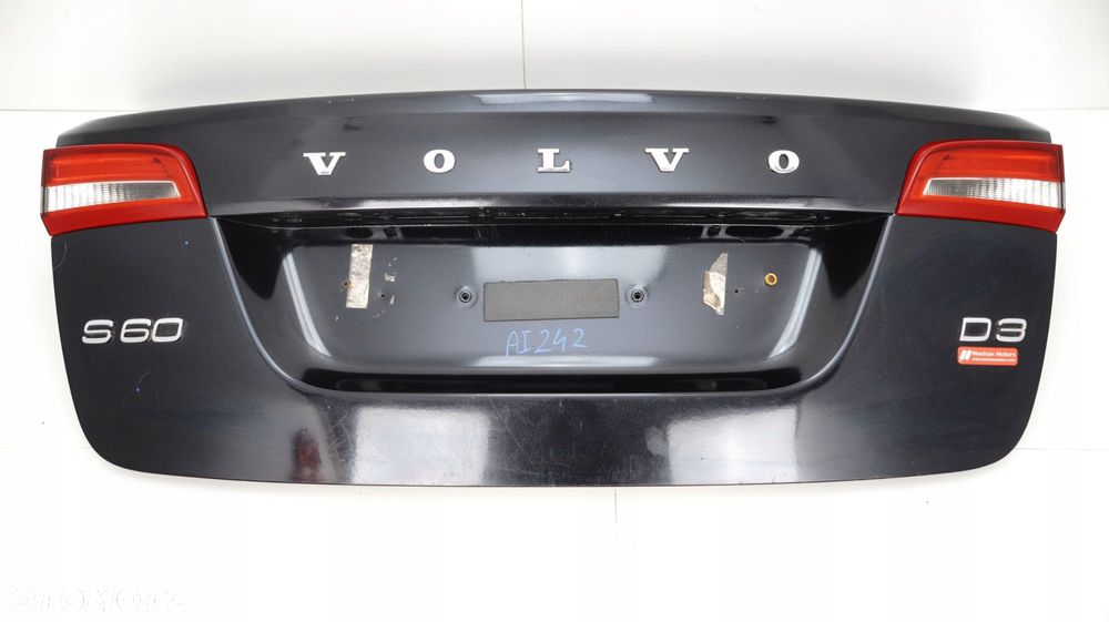KLAPA BAGAŻNIKA TYŁ VOLVO S60 II 10-12R SEDAN - 1