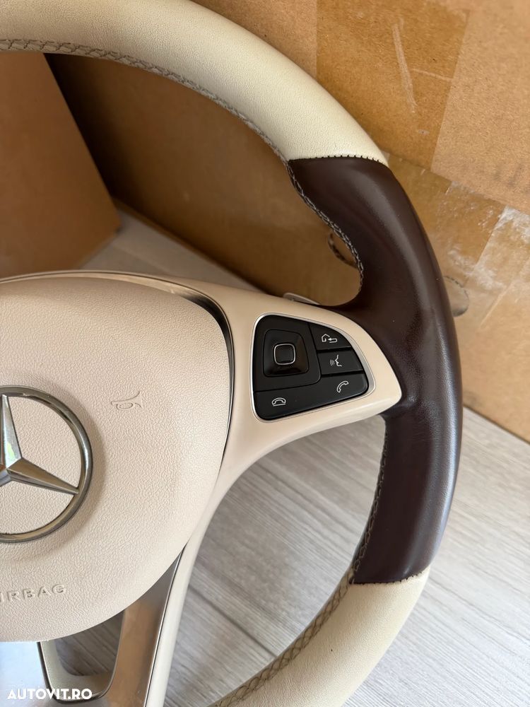 Volan Mercedes C E S W205 W213 W222 complet - 2