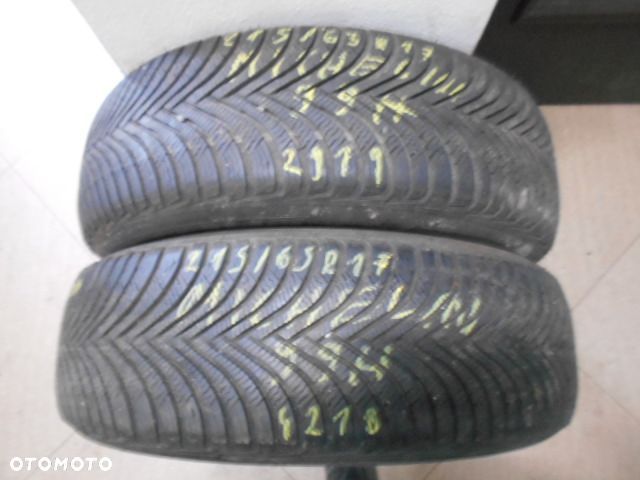 Opony 215/65r17 michelin alpin 5 7,9mm zima para - 1