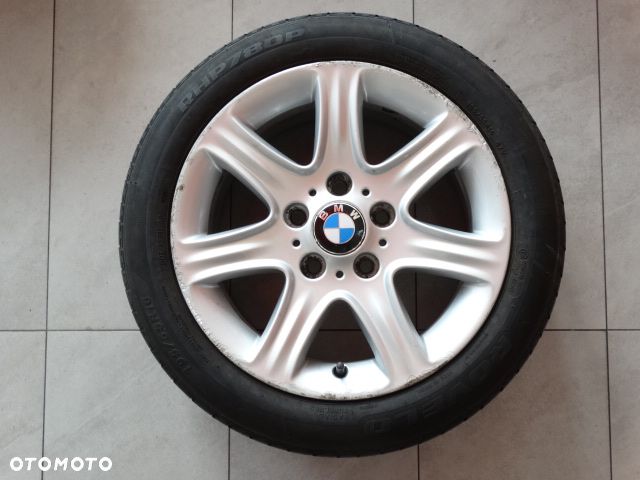 Koła Lato 16 Felgi Aluminiowe BMW Styling 377  7Jx16 ET40 Reflexsilber Opony Good Year Efficient 195/55R16 87V - 11