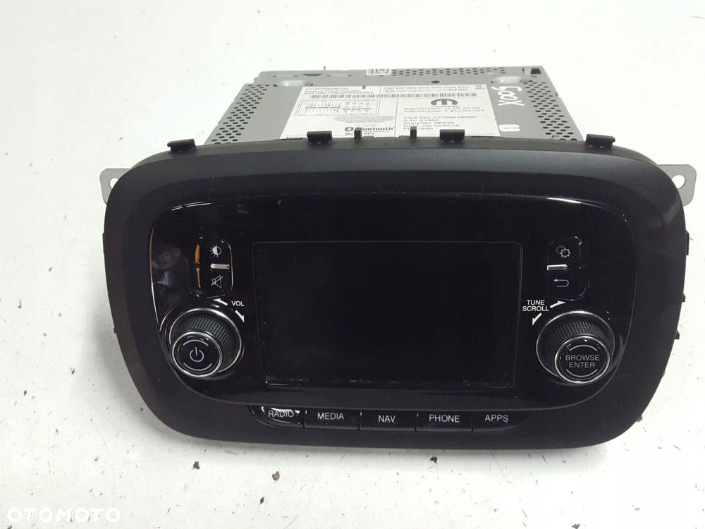 FIAT 500X 14-24r NAWIGACJA RADIO CD 07356616980 - 2