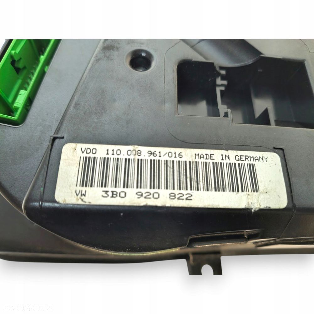 LICZNIK ZEGARY 3B0920822 VW Passat B5 1.6 16V 1.8 T 2.0 8V 143 923km - 10
