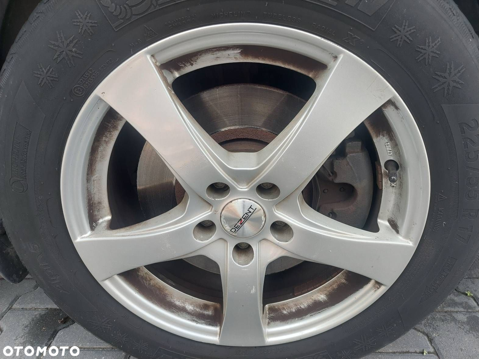 FELGI ALUMINIOWE 4 SZT DEZENT RENAULT  KBA47783 5X108 FI 60,1 - 4
