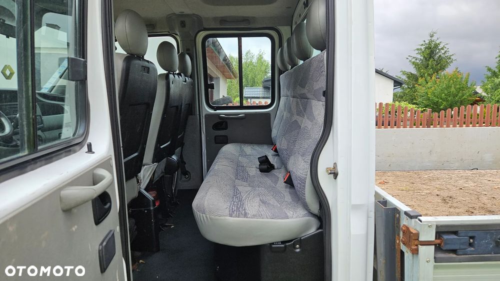 Renault MASCOTT 3.0 DCI 160 KM  DUBEL KABINA DOKA 7-OSÓB DŁUGA SKRZYNIA 4,05 x 2,29 - 21