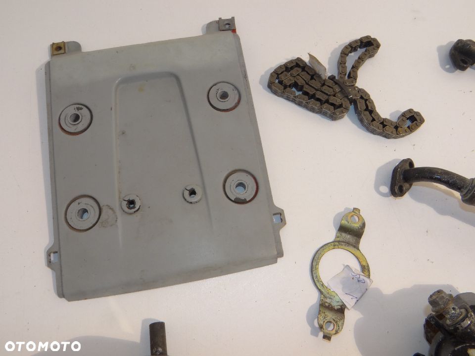 DR 800 BIG mocowanie reling blacha błotnika czachy czujnik luzu wybierak zmiany biegów pokrywa - 2