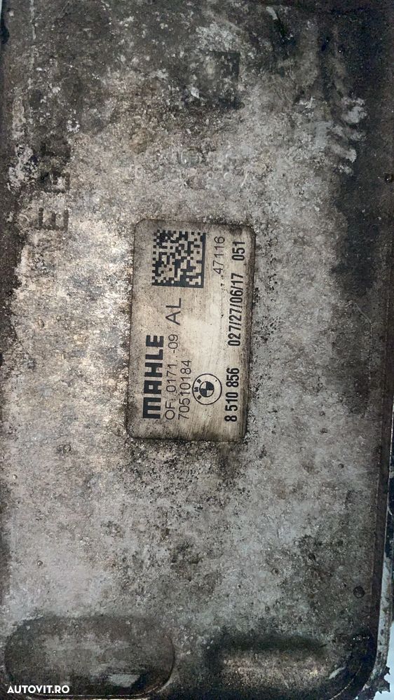 Termoflot ulei cu carcasa filtru BMW Seria 5 F10, BMW X6 F16, BMW X5 F15 3.0 d 70510184 8510856 - 2