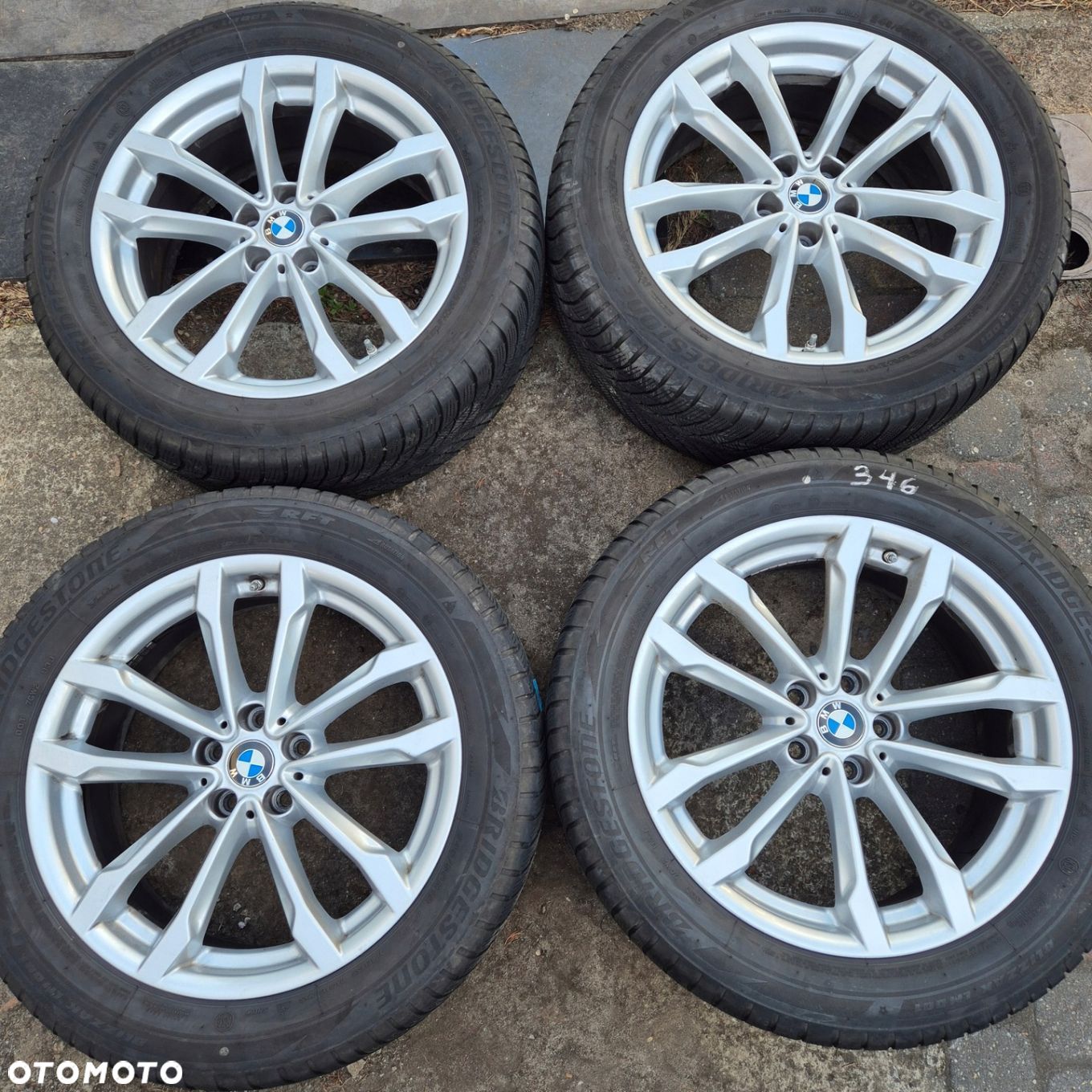 ZIMA KOŁA 19 ORYGINAŁ BMW X3 G01 X4 G02 245/50 R19 OPONY 2023r - 1